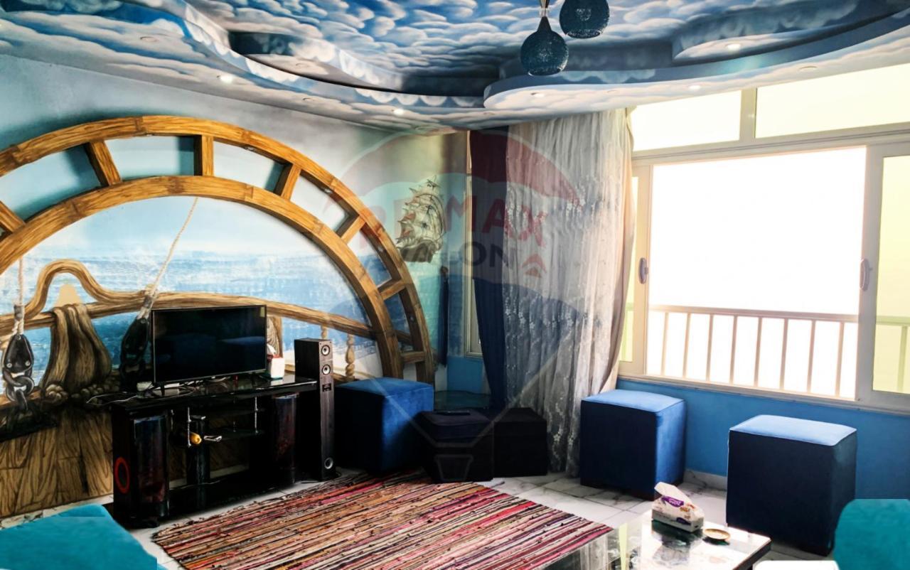 شقة فخمة فيوالبحر Luxury Panorama Sea View アレクサンドリア エクステリア 写真