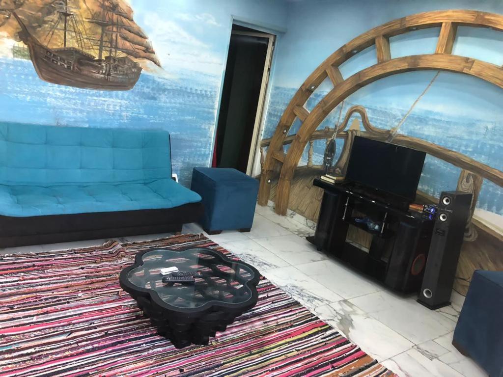 شقة فخمة فيوالبحر Luxury Panorama Sea View アレクサンドリア エクステリア 写真